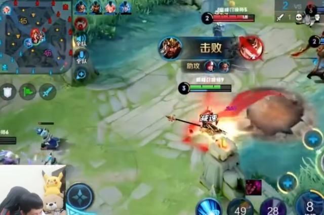 阿离|梦泪遇到天秀队友,丝血阿离反杀满血李白,诸葛亮拿四杀打的李白不敢出泉水