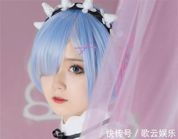 腐团儿|Cos蕾姆的“天花板”,秋楚楚不行,腐团儿一般,而她才是经典!