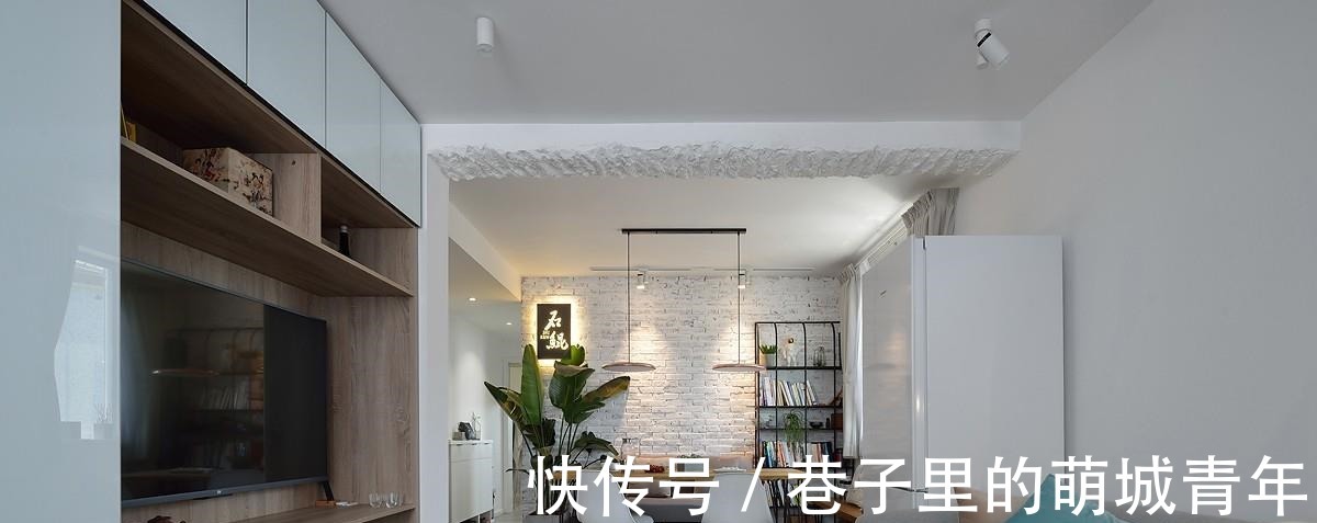 橱柜|67平小户型,客厅硬是“隔出”儿童房!家人都夸太机智!