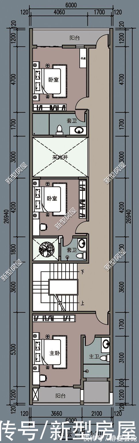 露台|宅基地临街，建房应该怎么设计？分享8套图纸总有一套适合你