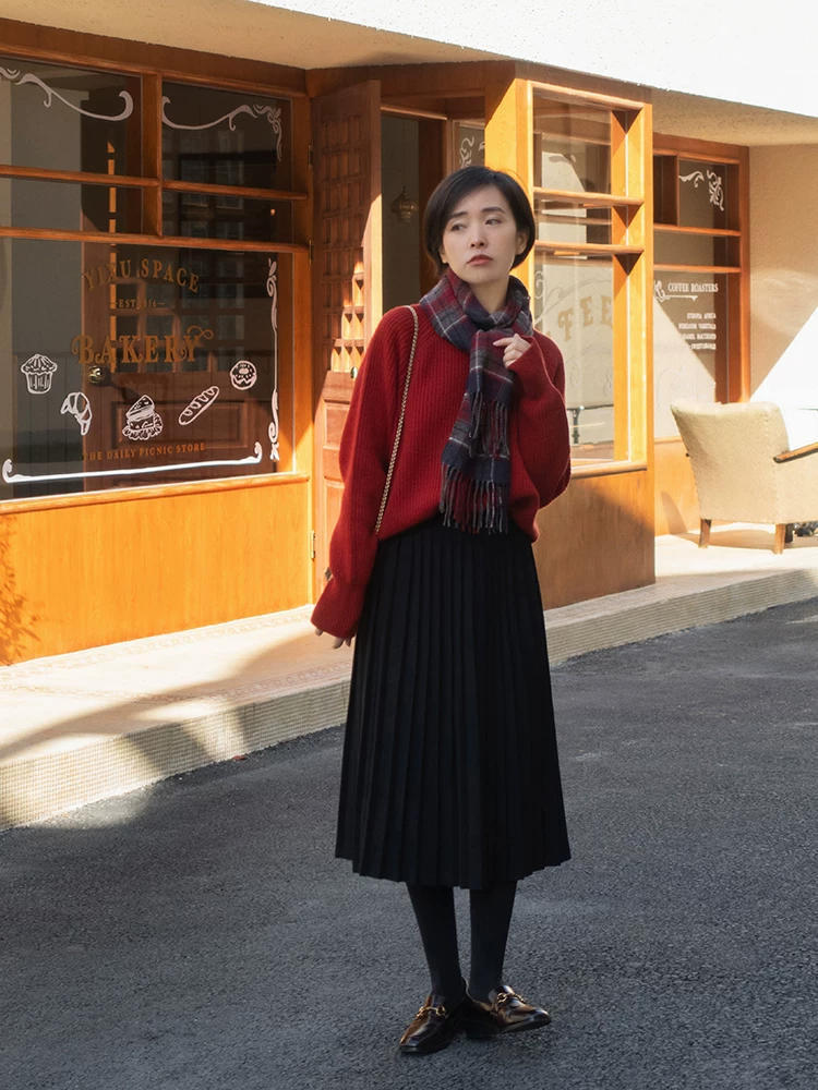 颜色|步入40不要觉得“毛衣”老气,借鉴以下实用款,美出新高度