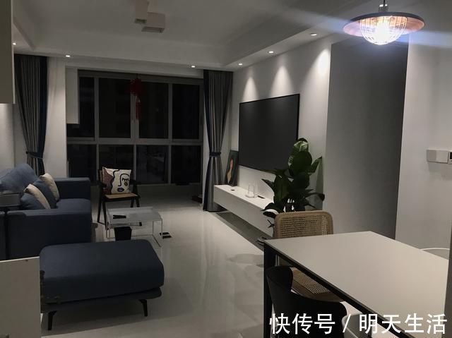 客餐厅|我的家终于毕业了,就喜欢这样白的装修,进门就能马上被迷住