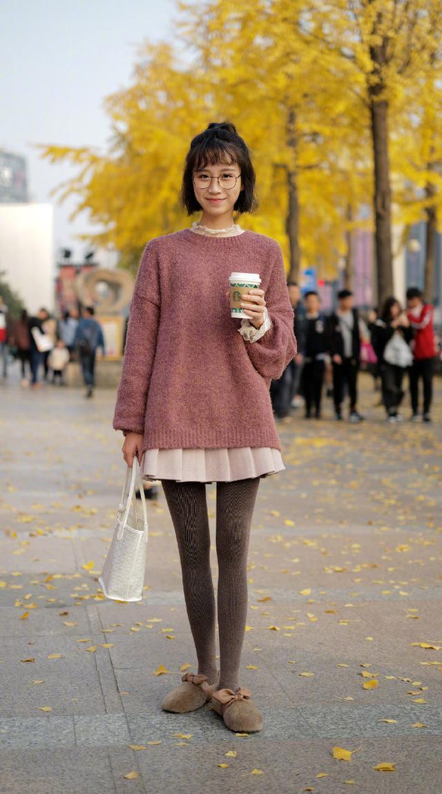 穿“打底裤”的时候,怎么摆脱“路人感”