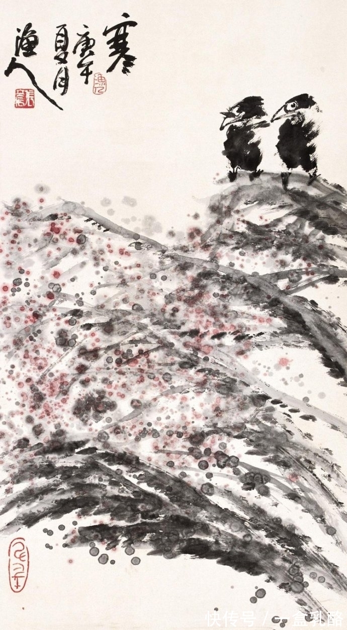 先生!张立辰:当代大写意花鸟画家中非常有建树的大画家