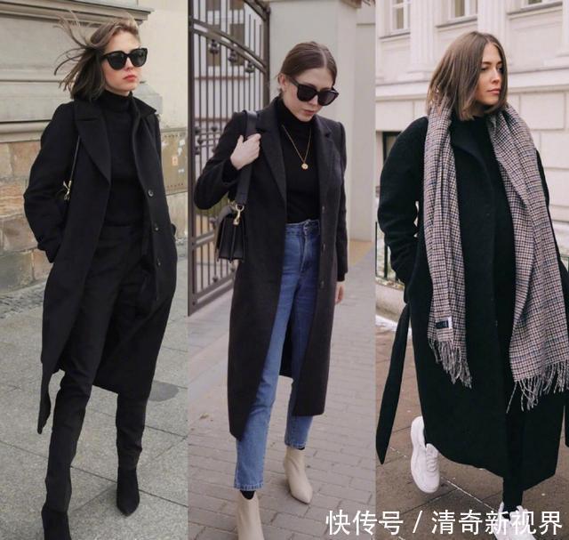 高级 不露脚踝大衣照样穿出高级感!27套大衣搭配示范,保暖又遮肉