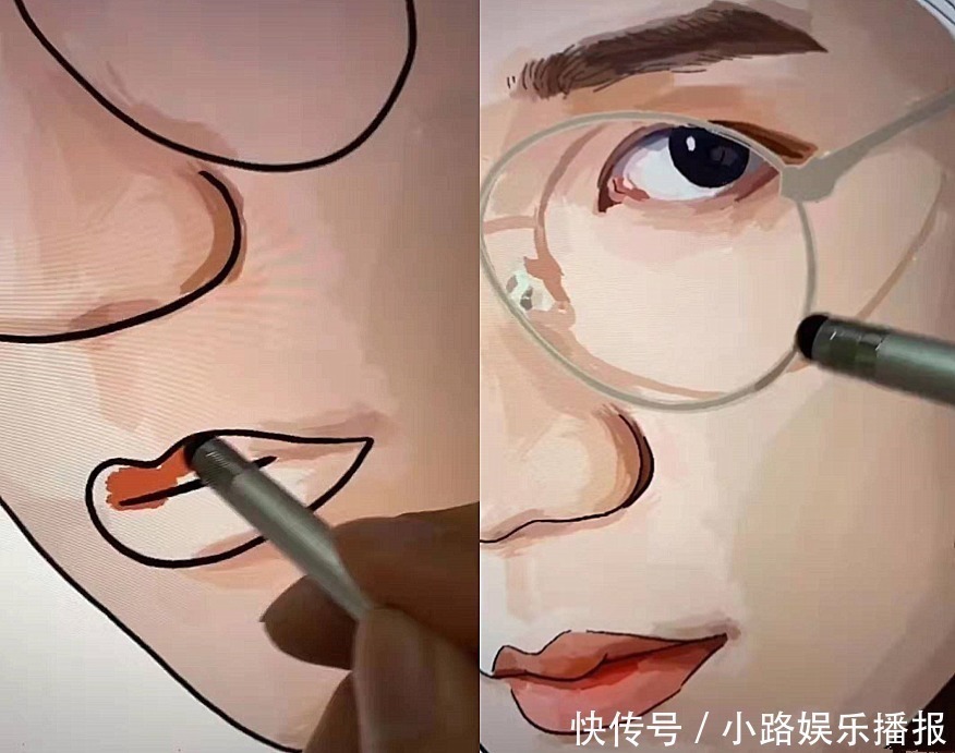 开局|当明星遇上“奇葩”美术生,开局:画包拯呢?成品:小汤圆心动了!