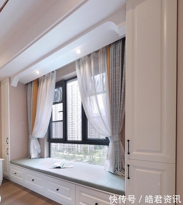 榻榻米|等以后买了房,飘窗一定要照这样装,漂亮又实用,多久都不过时