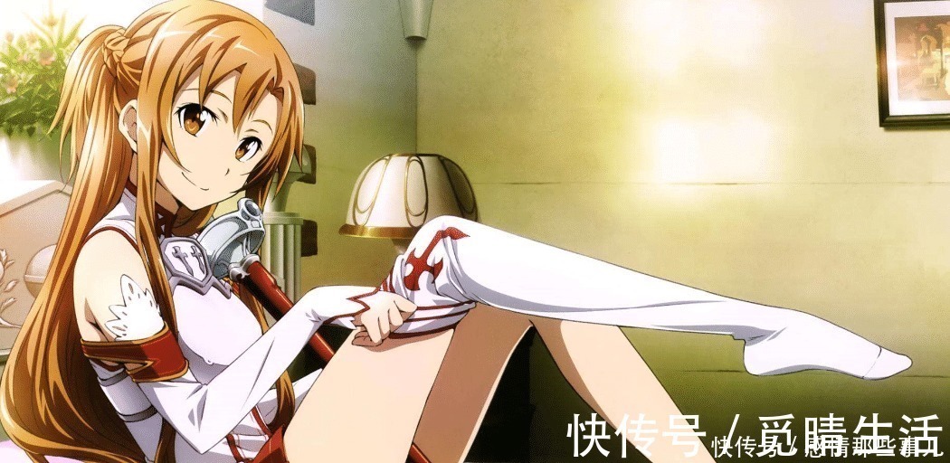 亚丝娜|动漫中白丝女主,纤细的小腿,让她们更有魅力!