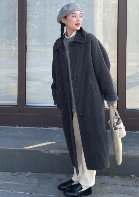 搭配 讲真的,冬天还是穿毛呢大衣更洋气,这些搭配温柔优雅又有格调