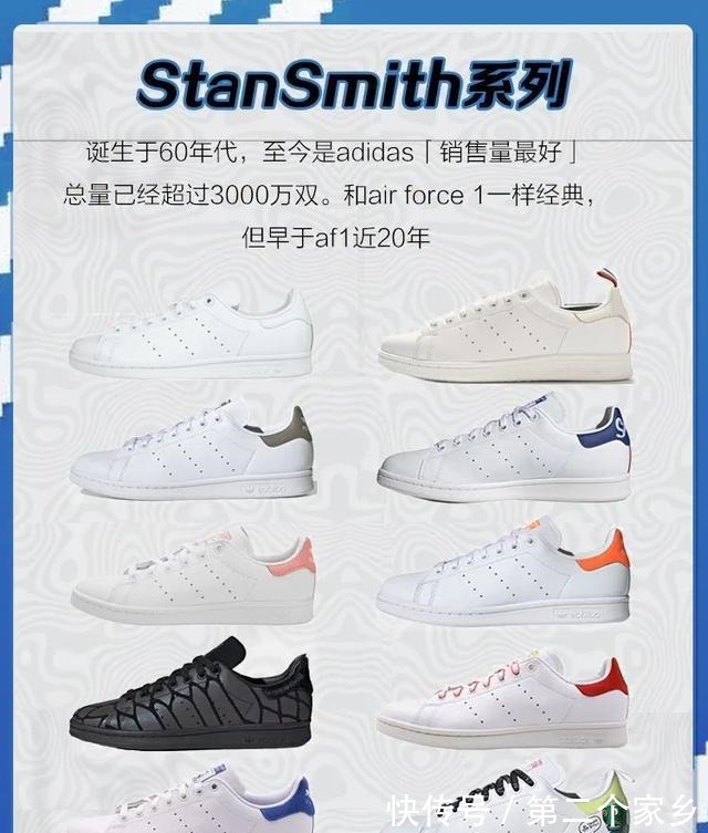 阿迪达斯 Adidas阿迪达斯全系列鞋型大汇总（三叶草篇）！