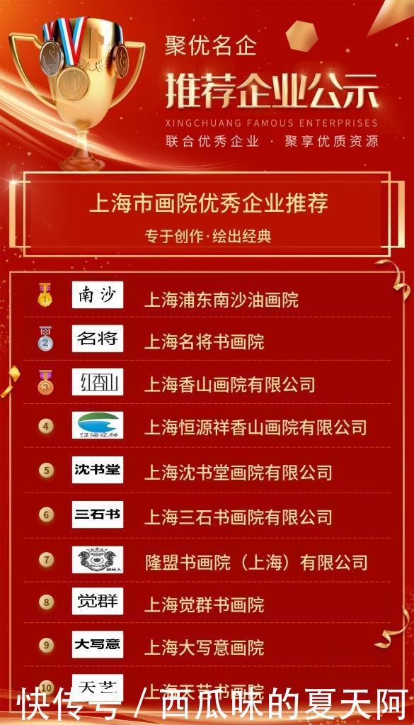 【优秀企业推荐】上海市画院优秀企业推荐公示