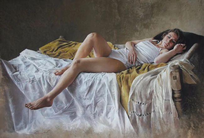 美术学院|她是大师,她的色粉画作美得令人浮想联翩!