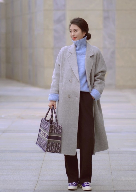 裤子 大衣烂大街了?试试搭配这几种裤子显高显瘦,让你高级又洋气!