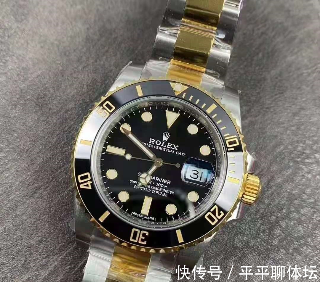 机芯#劳力士间金黑水鬼,一款没有溢价的水鬼,你喜欢吗!