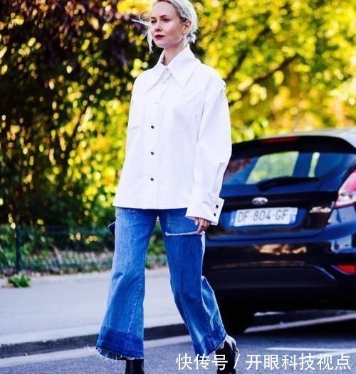 阔腿裤+ 今秋流行“阔腿裤+短靴”,女人怎么穿都有范儿,出门养眼全靠它!