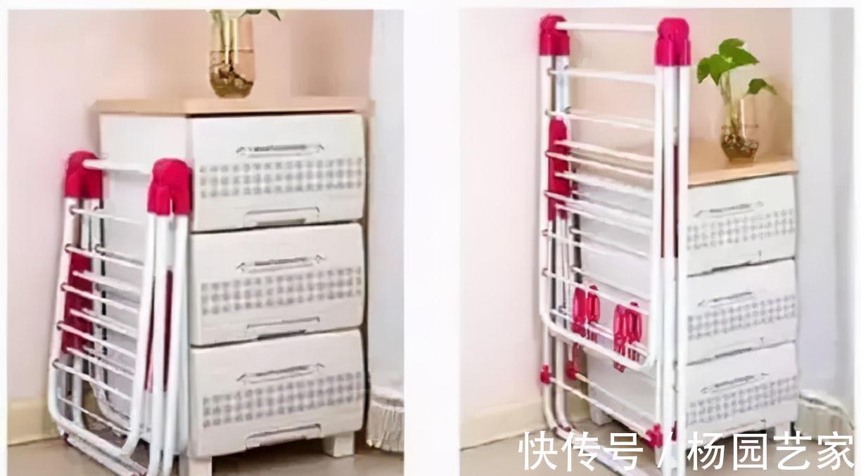 伸缩式|婆婆说把阳台变成休闲区，衣服晾到哪里去？还好老公一招搞定！