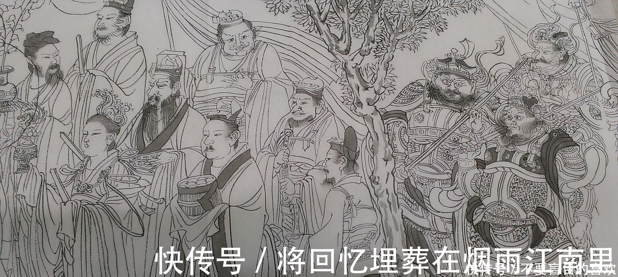 吴道子@对于这幅画，徐悲鸿视为自己的生命；失去这幅画，他丢了半条命