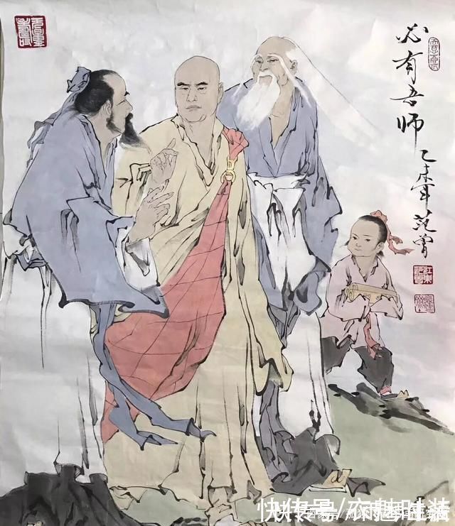 范曾@作画40年，如同一辙，是绘画水平没有长进吗