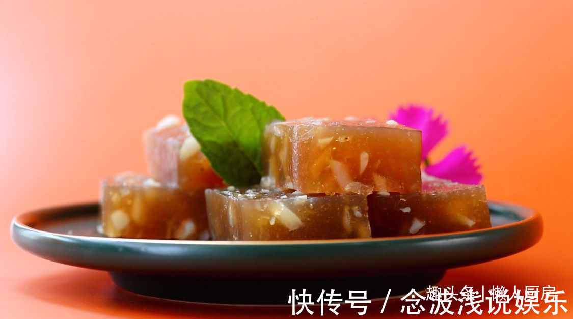 马蹄|这种马蹄糕卖3元多一斤,吃起来软软弹弹,里面脆脆的