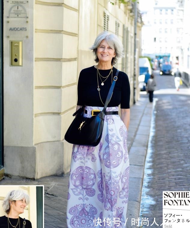 时髦 “奶奶风”搭配秘籍上线,时髦舒服优雅大气,大龄女性建议收藏!