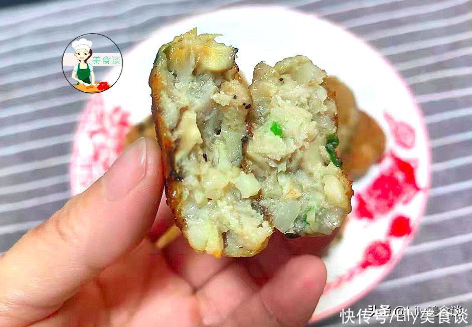  莲藕不凉拌不煲汤，换个做法，平底锅一煎，简单又营养，儿子爱吃