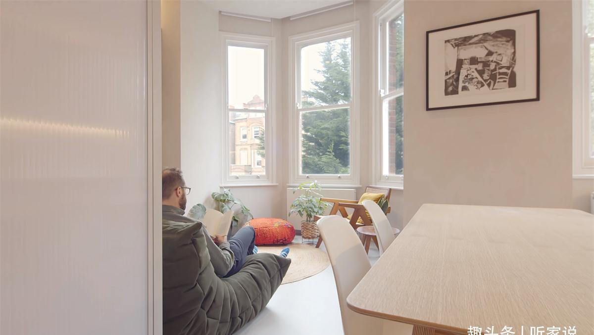 小家|他翻新29㎡蜗居:拆掉隔断做全开放空间,利用3米4层高做夹层卧室