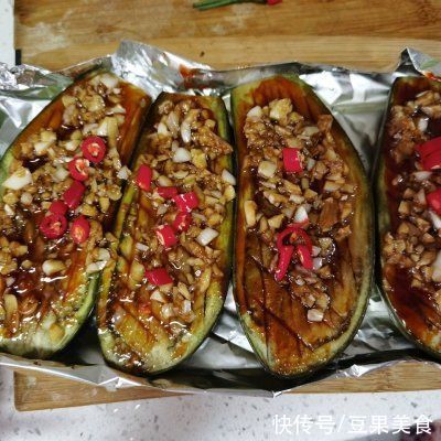 胆固醇|家常菜烤箱菜—锡纸茄子