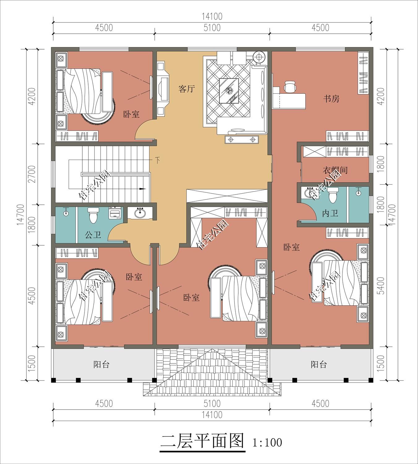 占地|10套带健身房的农村别墅图纸,在家也能做运动,哪套更适合农村呢