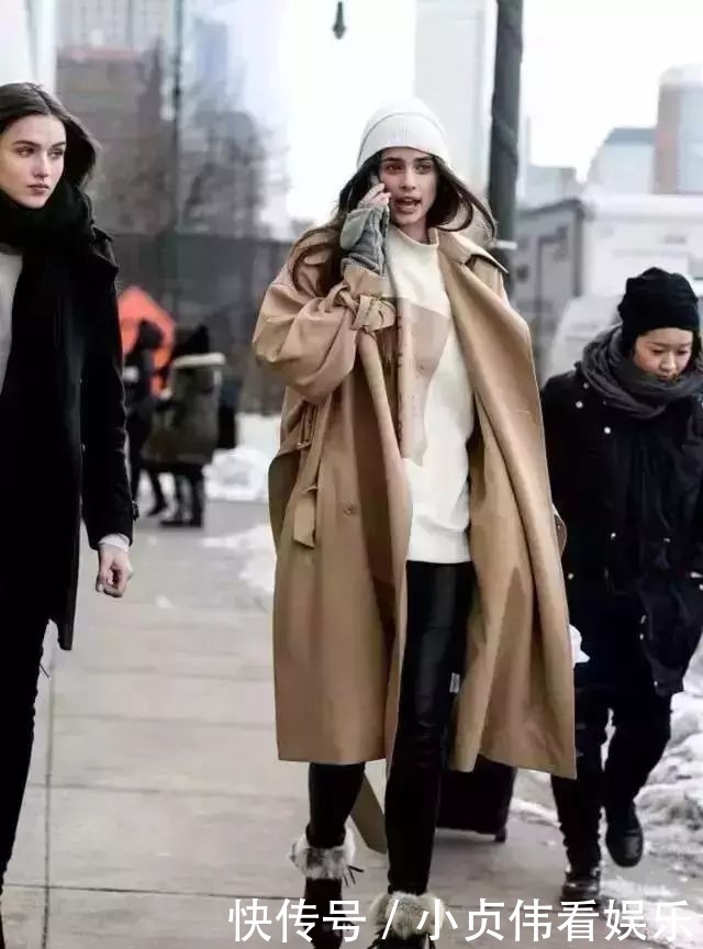 今年冬天最流行穿大一号,温暖又时髦!