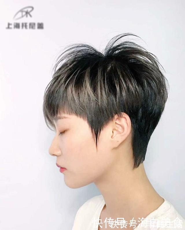 梓墨|剪这样的漏耳超短发,简直不要太美,气质提升了一大截,还很时尚