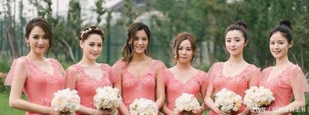 唐嫣|从伴娘服看好姐妹还是假惺惺，最后一套肯穿真的是真闺蜜！