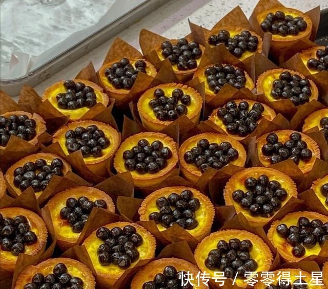 南京探店，超好吃的糖桂花芋苗厚蛋挞，太适合秋天了！