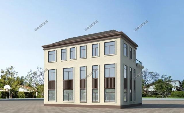 别墅|新中式别墅经久耐看有韵味,二层三层设计挑空客厅美观又大气