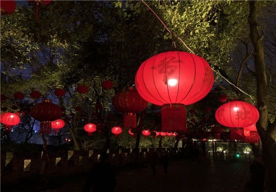 春节期间，每晚可免费登天心阁赏美景