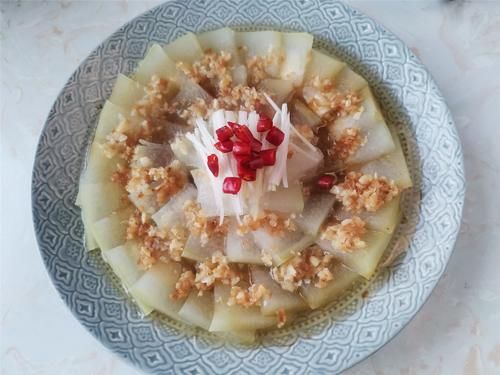 美颜|冬季,这才是冬瓜最好吃的做法,清淡味美颜值高,给肉都不换