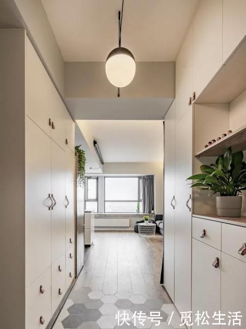 晾晒|93㎡，硬是舍弃电视墙，厕所改“2个门”太明智了，晒晒全屋