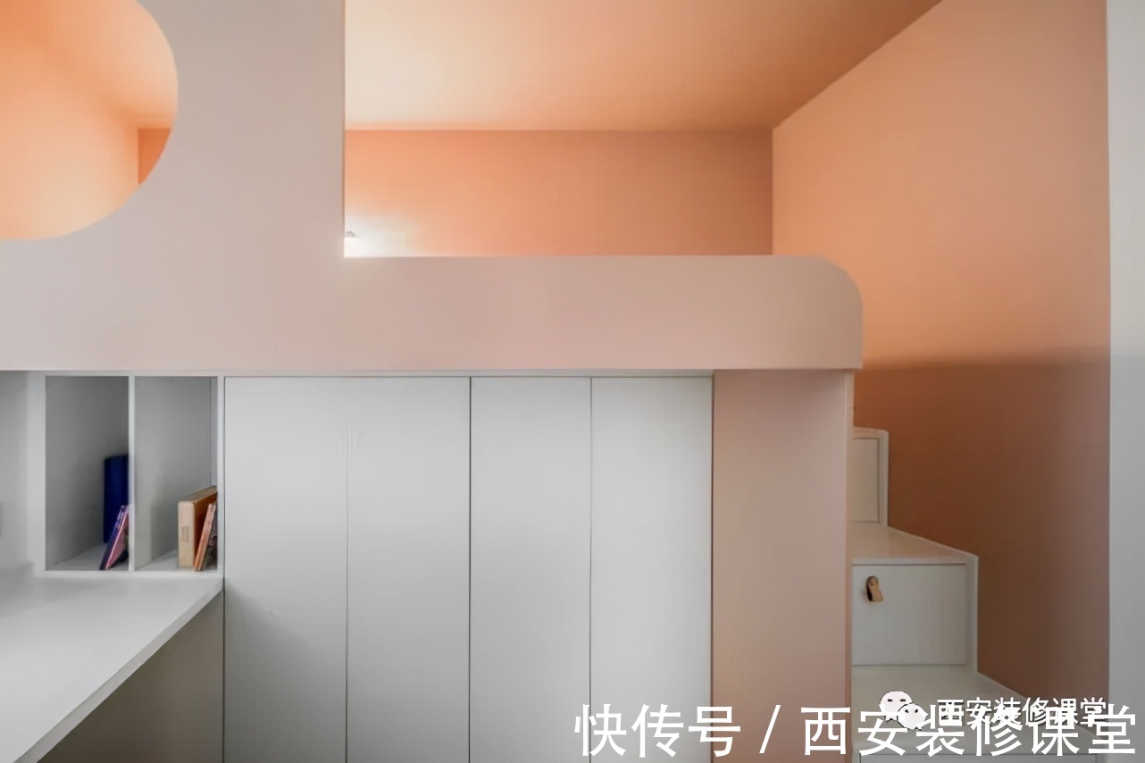 客餐厅|75㎡两室老破小,改造三室温馨居