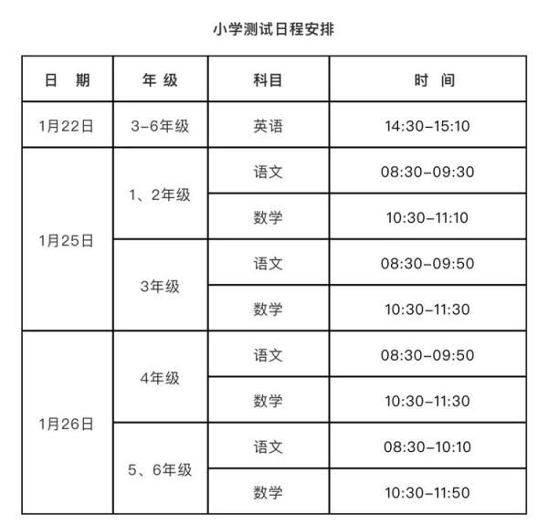 重庆中小学下月30日起放寒假 这几个区期末考试安排出炉