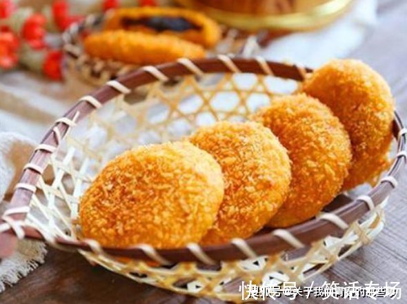 糯米粉|炸南瓜饼,别只加糯米粉,想要外酥里糯,松软不粘牙,3点很关键