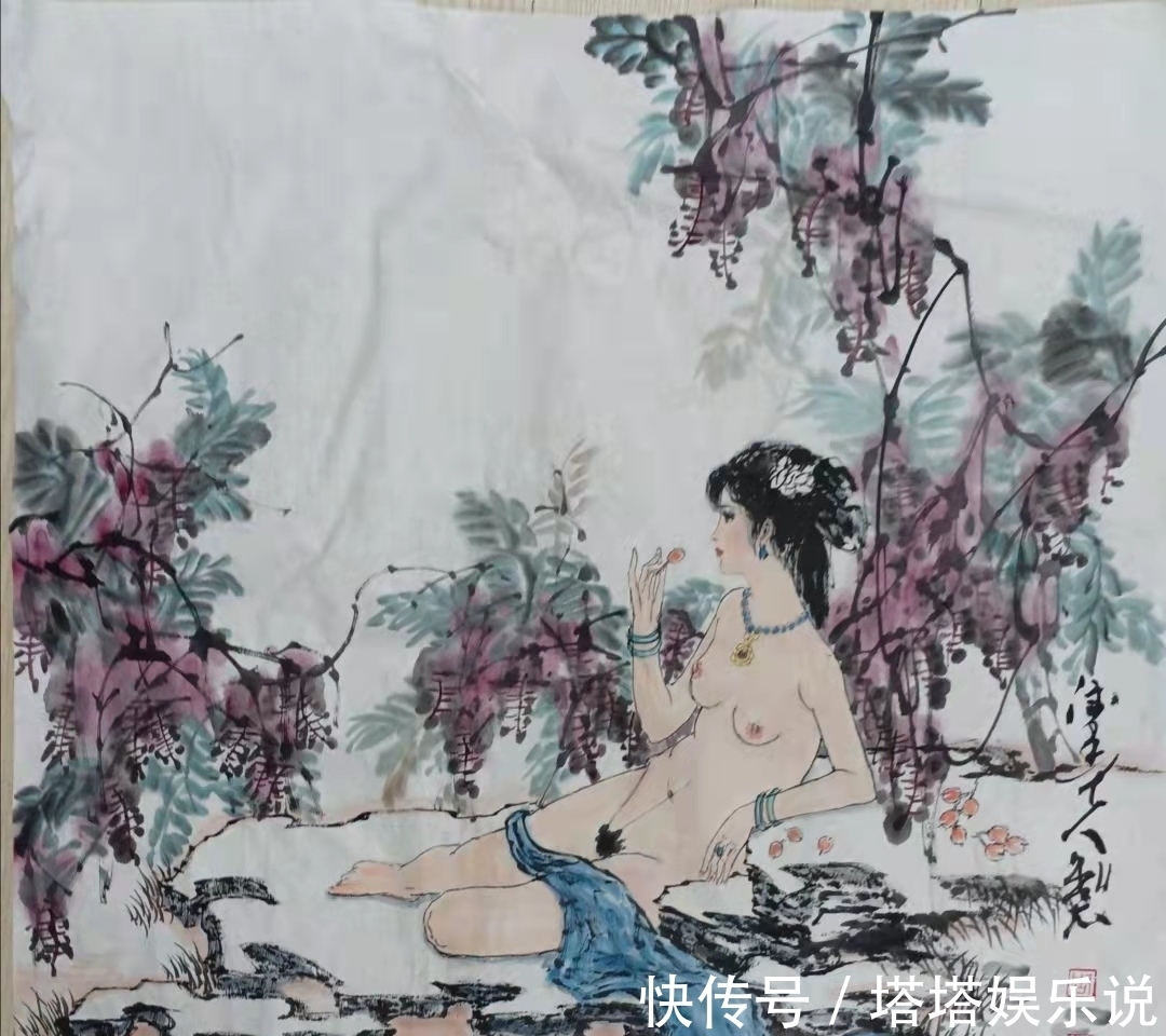 绘画者|周新建的水墨仕女图,筑就了中国传统绘画的新时代