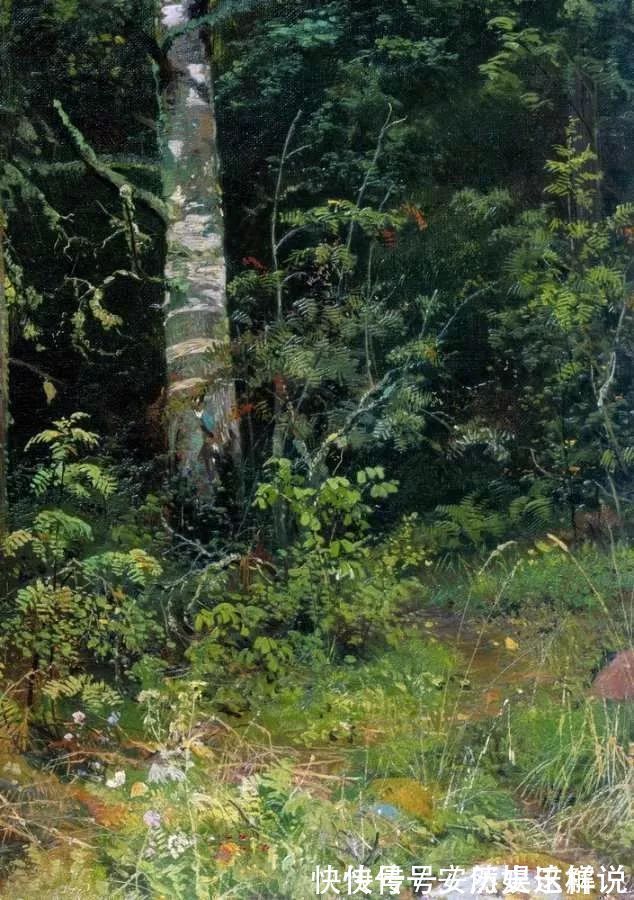 那个时代$俄罗斯杰出风景画家希施金的作品,诗一般的境界!