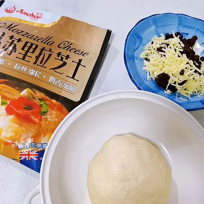 芝士红豆华夫饼