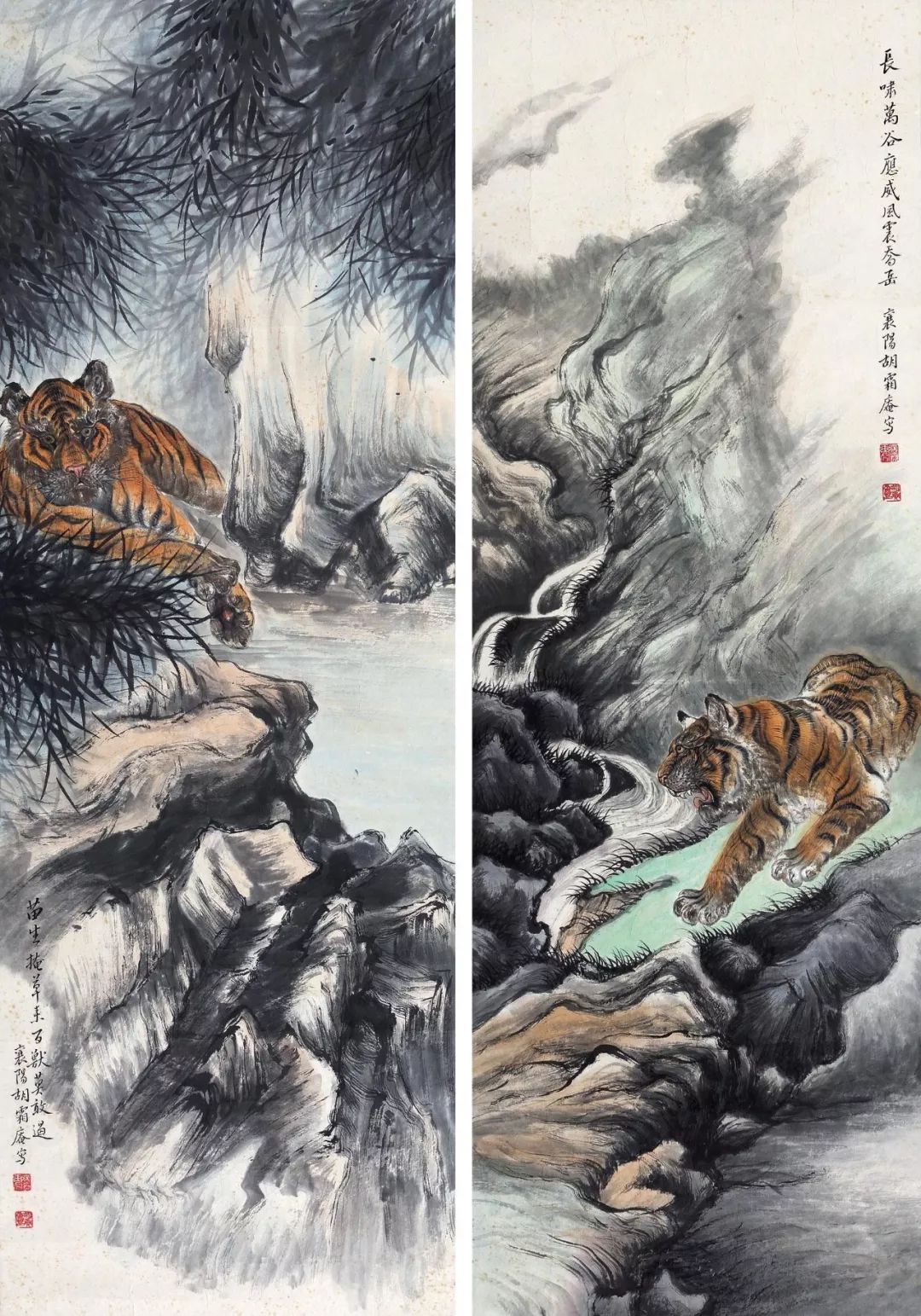 包国勇#胡爽庵:被埋没的现代画虎大师