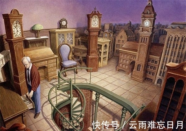 天才$最“烧脑”的画:他创作的5维空间图,看明白的都是天才!