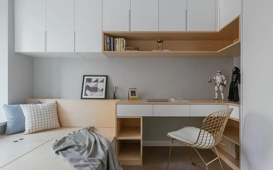 床尾|9㎡的小卧室,通过改造秒变15㎡,全靠合理的布局来实现