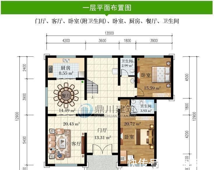 占地面积|5款新中式二层农村别墅，低调大气，中式传统美永不过时