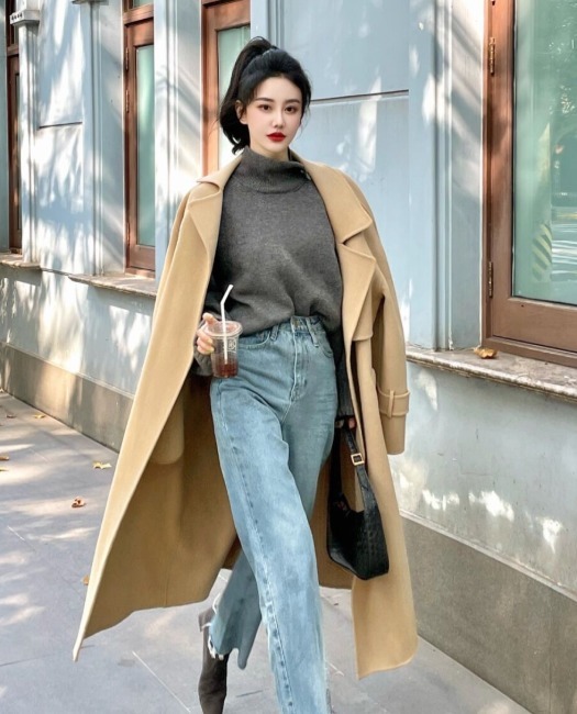 秋冬 韩系大衣的穿搭精髓,掌握下面这几点,让你分分钟变成气质女神!