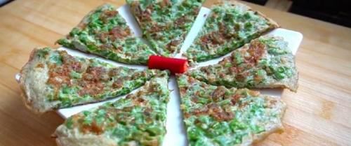 4个鸡蛋，1把豆角，锅里一倒，10分钟解决全家早餐，营养又美味！