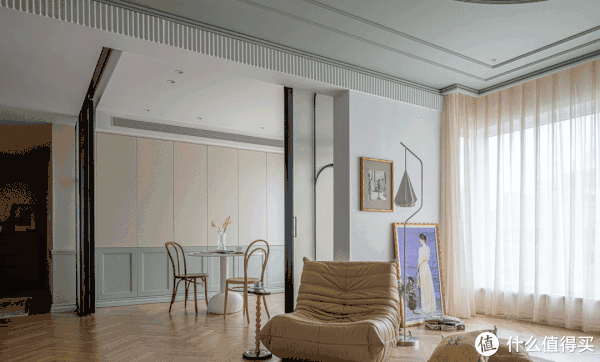 玄关|126㎡做一室一厅?她家的诸多大胆设计,让人眼前一亮!