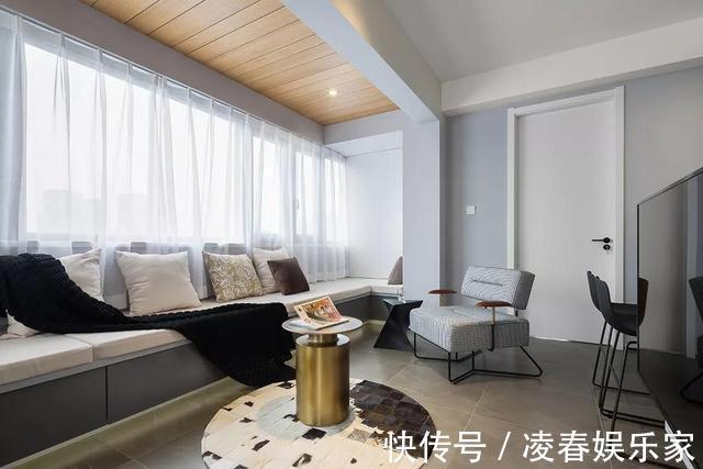 客厅|她家90㎡的房子,既不买沙发,也不买餐桌,完工却实用倍增!晒晒